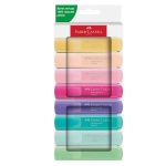 Zestaw zakreślaczy Faber Castell Textliner 1546 Pastel - 8 kolorów