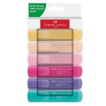 Zestaw zakreślaczy Faber Castell Textliner 1546 Pastel - 6 kolorów