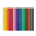 Kredki ołówkowe FABER-CASTELL JUMBO GRIP 16 kolorów - metalowe opakowanie.jpg
