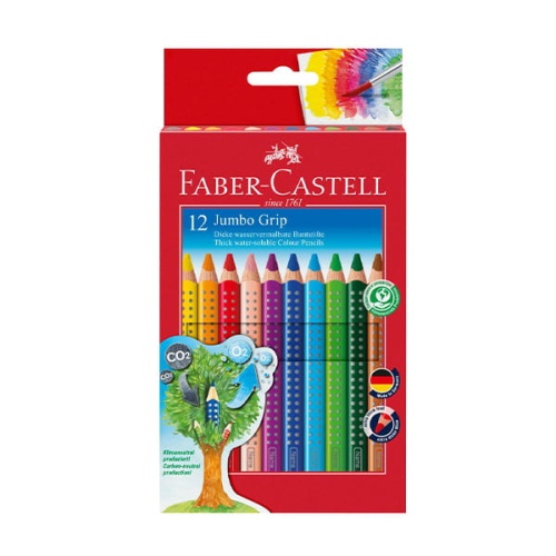 Kredki ołówkowe FABER-CASTELL JUMBO GRIP 2001 12 kolorów.jpg