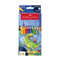 Kredki ołówkowe FABER-CASTELL COLOUR GRIP JUMBO 2001 DINO 8 kolorów + 2 kolory.jpg