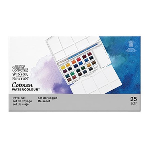Farby akwarelowe Winsor&Newton Cotman Travel Set  - 24kol. + akcesoria.jpg