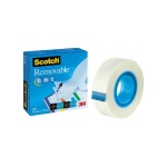Taśma klejąca usuwalna 811 Removable SCOTCH -  19 mm x 33mm