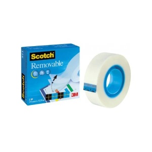 Taśma klejąca usuwalna 811 Removable SCOTCH -  19 mm x 33mm