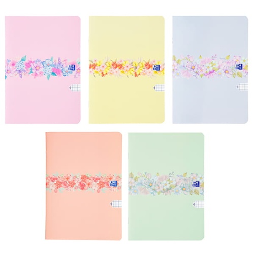 Zeszyt Sweet OXFORD Flower A5, 32k., kratka.jpg