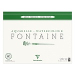Blok do akwareli FONTAINE Clairefontaine - Torchon - 300g, 25ark, 36x48cm