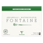 Blok do akwareli FONTAINE Clairefontaine - Torchon - 300g, 25ark, 30x40cm