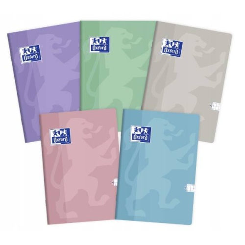Zeszyt Kids OXFORD TOUCH Pastel A5, 16k., kratka