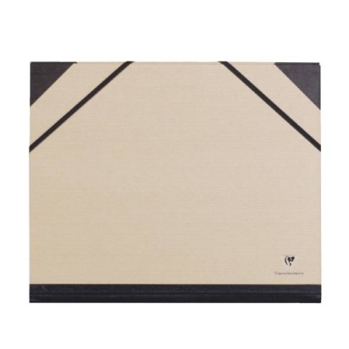Teczka kartonowa Kraft Clairefontaine - 26x33cm - z gumką