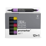 Zestaw markerów artystycznych Promarker Winsor&Newton - set 1 12+1 kol.