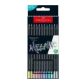 Kredki ołówkowe trójkątne FABER-CASTELL Black Edition 12 kolorów  metalicznych.jpg