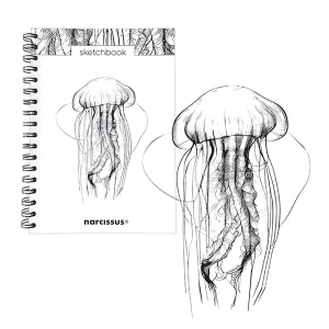 Szkicownik Narcissus Meduza - 120g, 60ark, B5 na spirali 