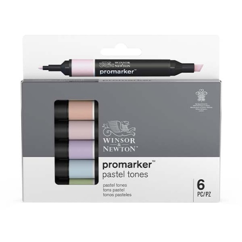 Zestaw markerów artystycznych Promarker Winsor&Newton - pastel tones 6 kol..jpg