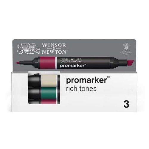 Zestaw markerów artystycznych Promarker Winsor&Newton - rich tones 3 kol..jpg