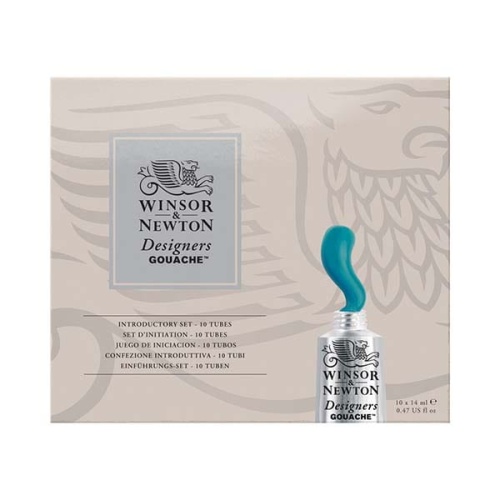 Zestaw farb gwaszy Winsor & Newton Designers Gouache - 10x14ml.jpg