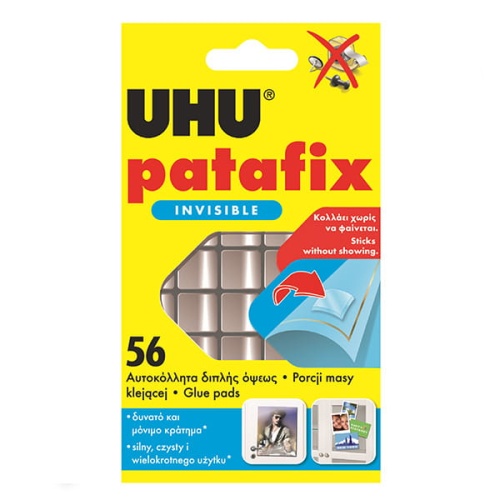 Masa mocująca UHU Patafix INVISIBLE - 56 kostek.jpg