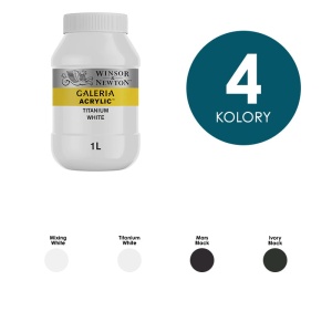 Farby akrylowe GALERIA Winsor & Newton 1l - różne kolory