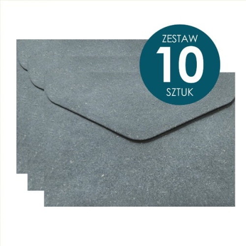 Koperta Galeria Papieru C6, 114x162mm, Wood niebieska - 10 sztuk