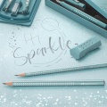 Ołówek grafitowy Jumbo Grip 2001 Faber-Castell - B - green metallic.jpg