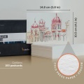 Zestaw kart akwarelowych (pocztówki) Etchr Premium Watercolour Postcards - 230g, 10,5x15cm cold press 100 kart