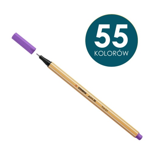 Cienkopisy Stabilo Point 88 - różne kolory