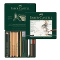 Zestaw węgli rysunkowych Faber Castell Pitt Monochrome - 21 sztuk.jpg