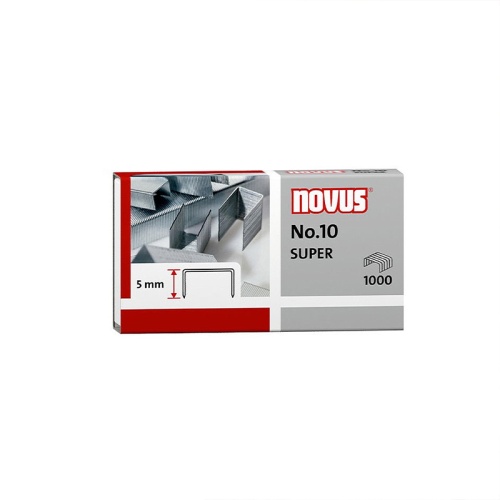 Zszywki biurowe NOVUS - No.10 Super - srebrne.jpg