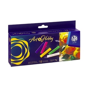 Pastele suche kwadratowe Astra Prestige Soft Pastels - 12 kolorów