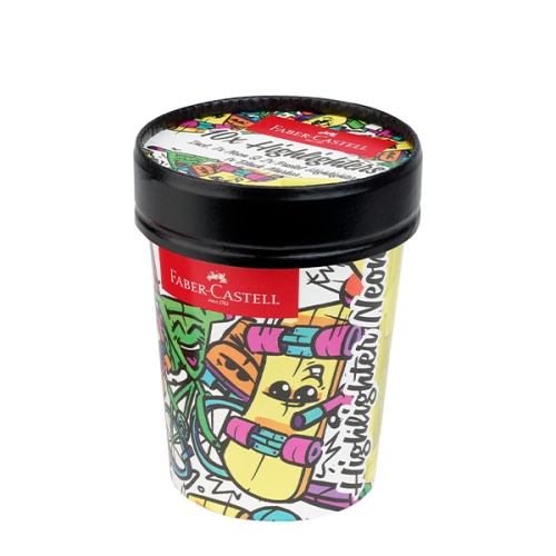 Faber Castell Highlighters Ice Cream Cup Neon & Pastel.jpg