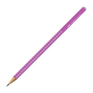 Ołówek FABER-CASTELL Sparkle Pearl - electric fuchsia