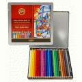 Kredki Koh-i-noor Polycolor DRAWING - 24 kolory w metalowej kasecie
