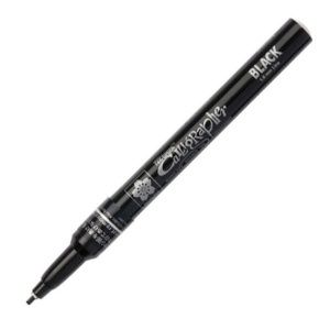 Marker permanentny Pen-touch Calligrapher Sakura - 1,8mm - czarny