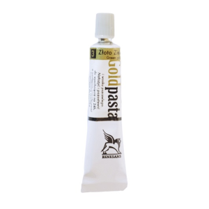Pasta postarzająca pozłotnicza Renesans GOLDPASTA 20ml nr 3 - ZŁOTO ZIELONE