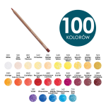 Kredki artystyczne Luminance 6901 Caran d'Ache - 100 kolorów na sztuki