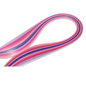 Paski do quillingu 3mm, 130g - odcienie fioletu