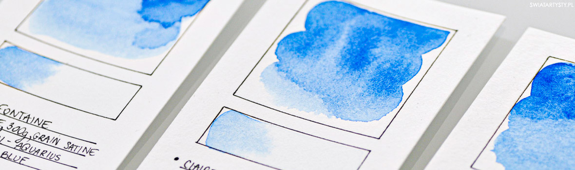 CLAIREFONTAINE TEST PAPIERÓW DO AKWARELI