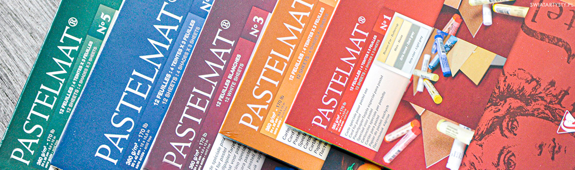 CLAIREFONTAINE - PAPIERY DO PASTELI SYCHYCH PASTELMAT